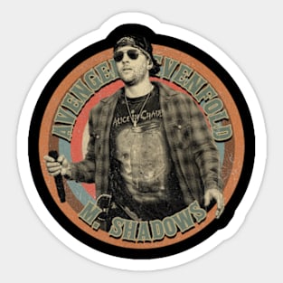 M. Shadows Avenged Sevenfold // Vintage Look aesthetic art Sticker